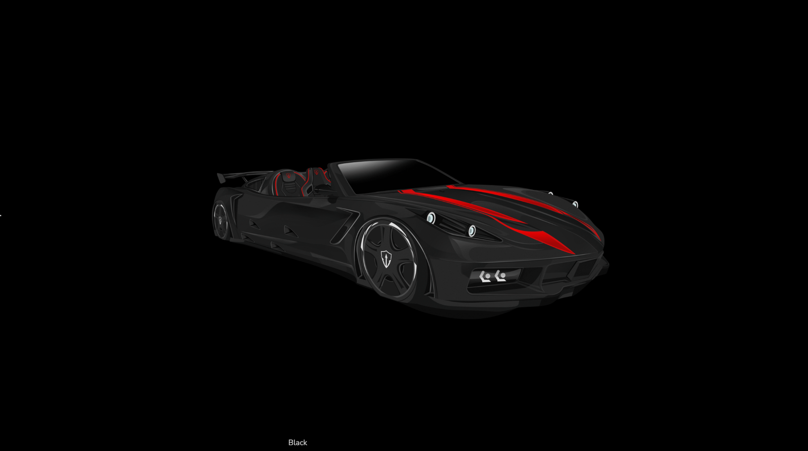 Vette 207 (4 Seats) - Black